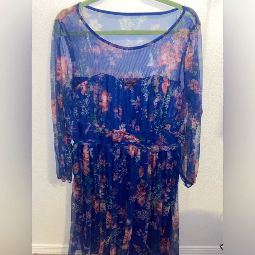 New Blue Tool Dress